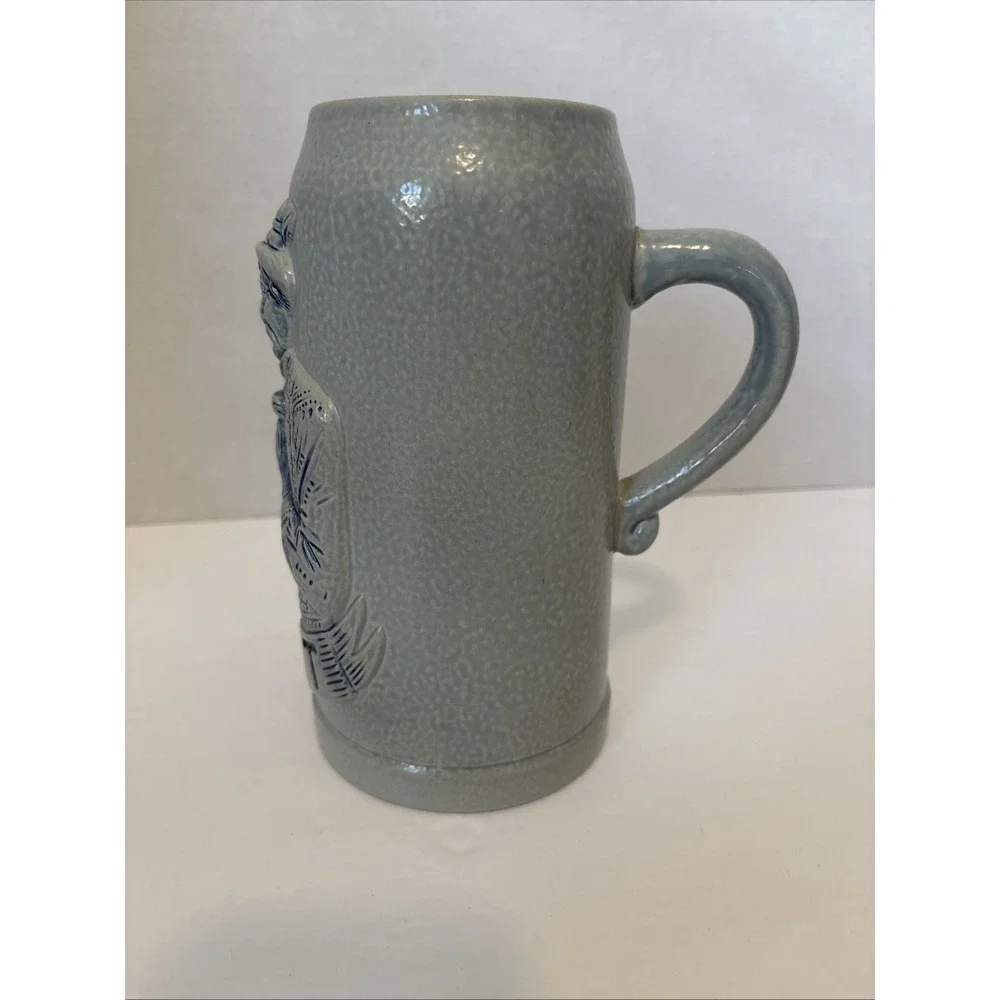 Vintage Prosit Original King 2 401 Germany German Beer Stein Stoneware EUC